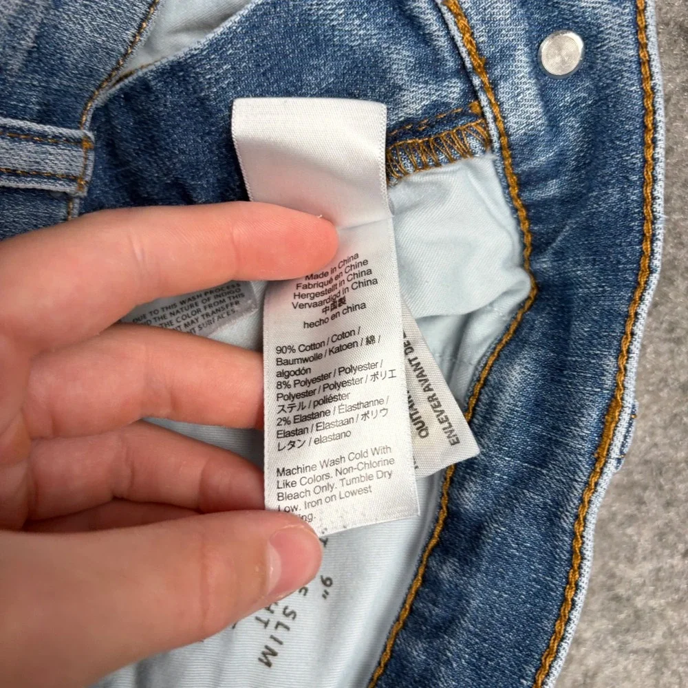 J Crew Vintage Slim Straight Jeans Womens 29 Light Wash Denim Classic Casual